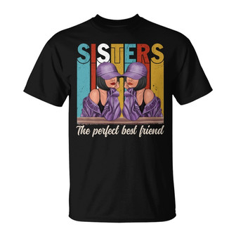 New Retro Fashion Sisters Custom T-Shirt - Gift for Family - Thegiftio UK