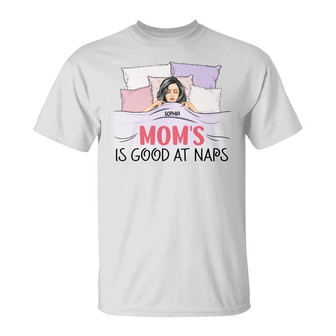 Official Nap Queen Sleep Mama Custom T-Shirt - Gift for Mom - Thegiftio UK