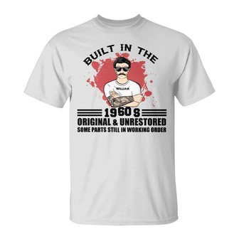 Original And Unrestored Custom T-Shirt - Gift For Grandpa - Thegiftio UK