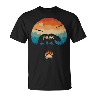 Papa Bear Personalized T-Shirt - Father's Day Gift for Dad - Thegiftio UK
