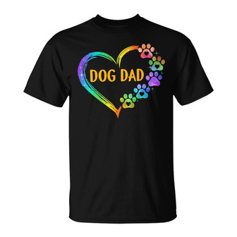 Paws Heart Personalized T-Shirt - Gift for Dog Lovers - Thegiftio UK