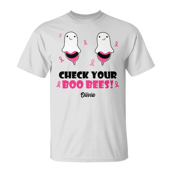 Personalized AWA Pink Boo T Shirt - Thegiftio UK