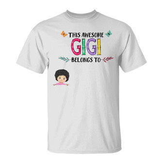 Personalized Awesome Mom Grandma T Shirt - Thegiftio UK