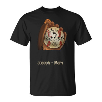 Personalized Baseball Couple T Shirt - Thegiftio UK