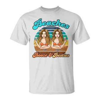 Personalized Beach Friends T Shirt - Thegiftio UK