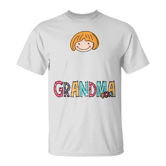 Personalized Blessed To Be A Grandma T Shirt - Thegiftio UK