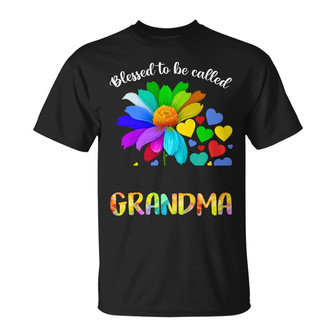 Personalized Blessed To Be Called Mom Grandma T Shirt - Thegiftio UK