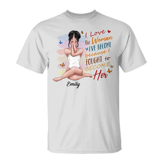 Personalized BWA Become Her T Shirt - Thegiftio UK