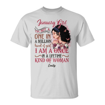 Personalized BWA Birthday Once In A Lifetime T Shirt - Thegiftio UK