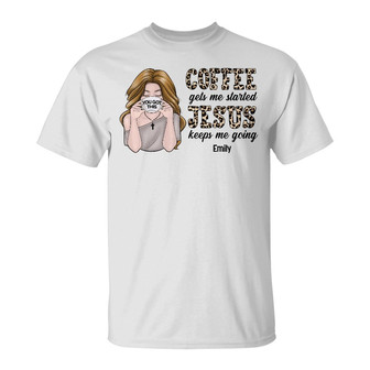 Personalized BWA Coffee Jesus T Shirt - Thegiftio UK