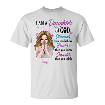 Personalized BWA Daughter Of God T Shirt - Thegiftio UK