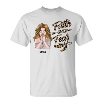 Personalized BWA Faith Over Fear T Shirt - Thegiftio UK