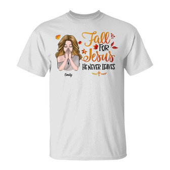 Personalized BWA Fall For Jesus T Shirt - Thegiftio UK