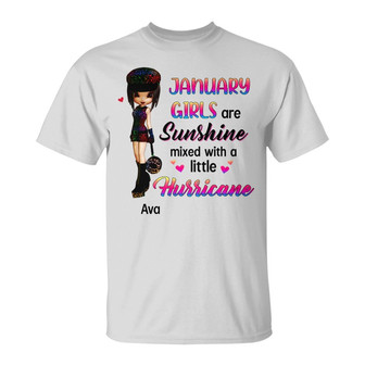 Personalized BWA Girl T Shirt - Thegiftio UK