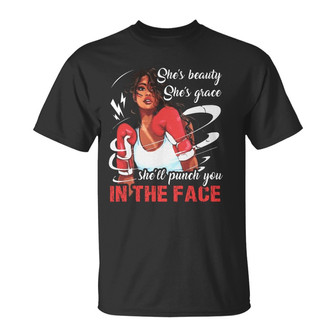 Personalized BWA Gym Boxing Girl T Shirt - Thegiftio UK