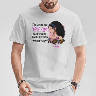 Personalized BWA My Living Style T Shirt - Thegiftio UK