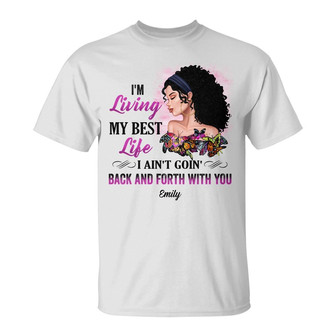 Personalized BWA My Living Style T Shirt - Thegiftio UK