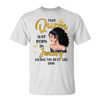 Personalized BWA Queen T Shirt - Thegiftio UK
