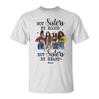 Personalized BWA Sisters By Heart T Shirt - Thegiftio UK