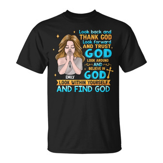Personalized BWA Thank God T Shirt - Thegiftio UK