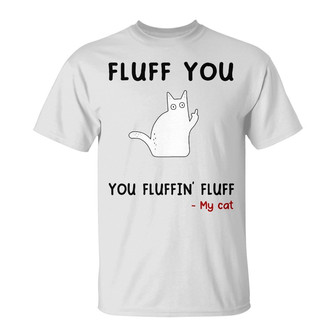 Personalized Cat Fluffing T Shirt - Thegiftio UK