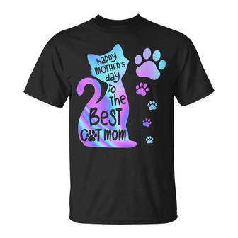 Personalized Cat Mom Happy Mother's Day T Shirt - Thegiftio UK