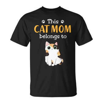 Personalized Cat Mom T Shirt - Thegiftio UK