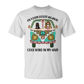 Personalized Cool Wind In My Hair Dog T Shirt - Thegiftio UK