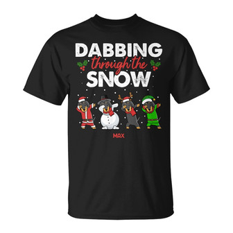 Personalized Dachshund Dog Christmas T Shirt - Thegiftio UK