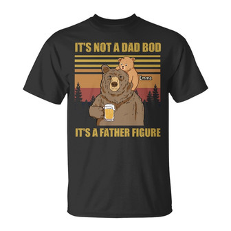 Personalized Dad Bear T Shirt - Thegiftio UK