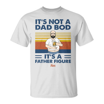 Personalized Dad Bod T Shirt - Thegiftio UK