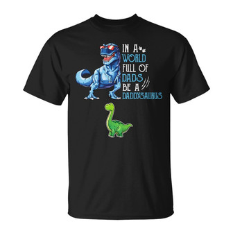 Personalized Dad Dinosaur T Shirt - Thegiftio UK