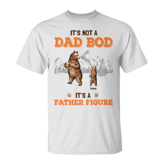 Personalized Dad Grandpa Bear T Shirt - Thegiftio UK