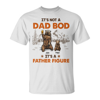 Personalized Dad Grandpa Bear T Shirt - Thegiftio UK