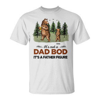 Personalized Dad Grandpa Bear T Shirt - Thegiftio UK
