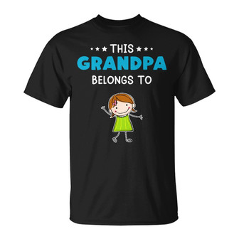 Personalized Daddy Gift, Gift For Husband, Funny Dad, New Grandpa Gift, Dad Grandpa Belongs To T Shirt - Thegiftio UK