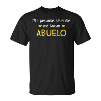 Personalized Dad Grandpa Favorite Papá Abuelo T Shirt - Thegiftio UK