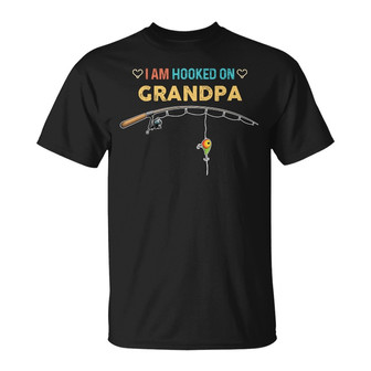 Personalized Dad Grandpa Fishing Lure T Shirt - Thegiftio UK