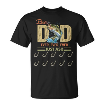 Personalized Dad Grandpa Fishing T Shirt - Thegiftio UK