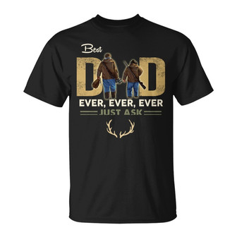 Personalized Dad Grandpa Hunting T Shirt - Thegiftio UK