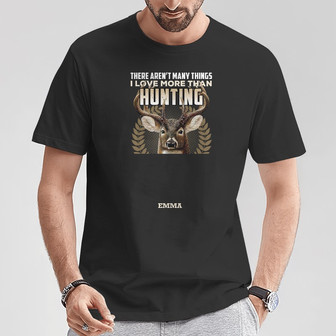 Personalized Dad Grandpa Hunting T Shirt - Thegiftio UK