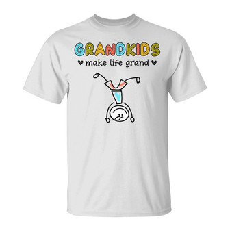 Personalized Dad Grandpa Life Grand Drawing T Shirt - Thegiftio UK