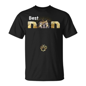 Personalized Dad Grandpa Lion T Shirt - Thegiftio UK