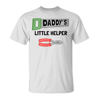 Personalized Dad Grandpa Little Helpers T Shirt - Thegiftio UK