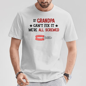 Personalized Dad Grandpa T Shirt - Thegiftio UK