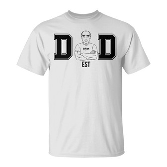 Personalized Dad Grandpa T Shirt - Thegiftio UK
