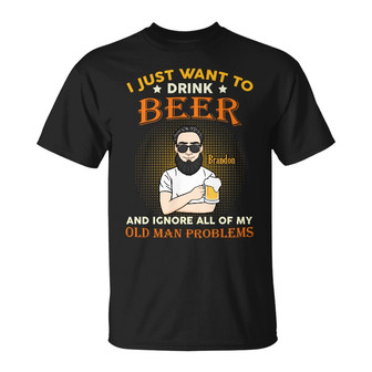 Personalized Dad Grandpa T Shirt - Thegiftio UK
