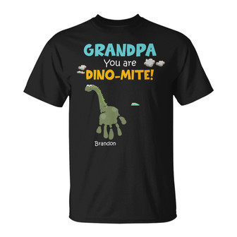 Personalized Dad Grandpa T Shirt - Thegiftio UK
