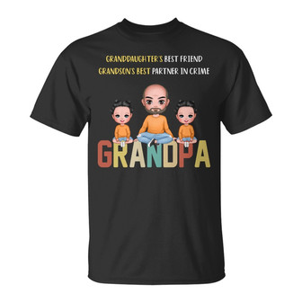 Personalized Dad Grandpa T Shirt - Thegiftio UK