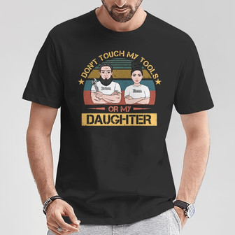 Personalized Dad Grandpa T Shirt - Thegiftio UK